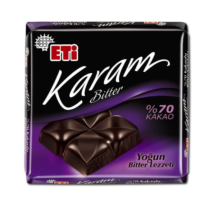 Translation missing: en.Eti Karam 70% Cocoa Dark Chocolate 60g - Eti - accessibility.image_number 1