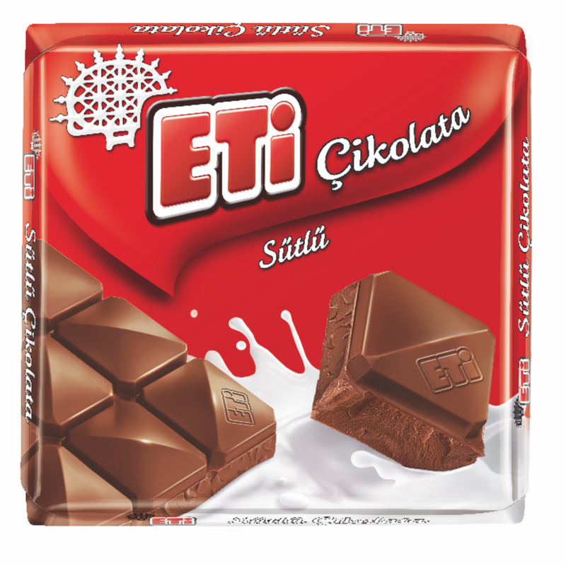 Eti Milk Chocolate Square 65g