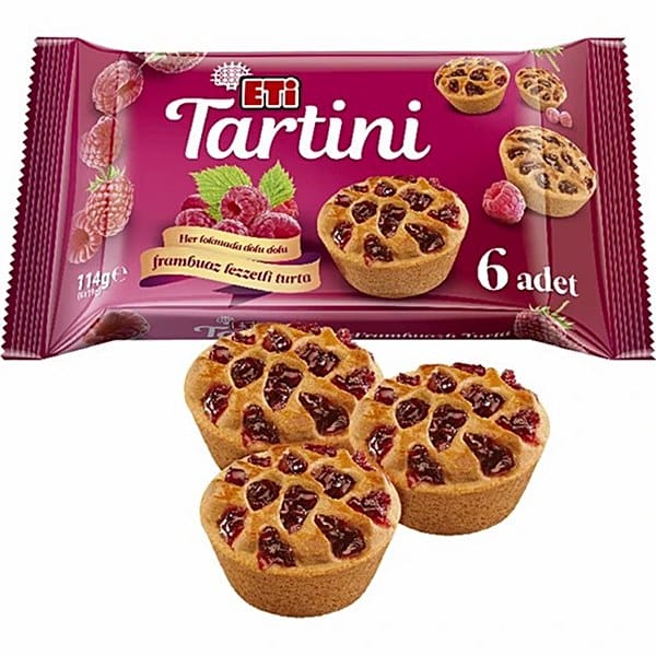Translation missing: en.Eti Tartini Raspberry Tart 114g - Eti - accessibility.image_number 1