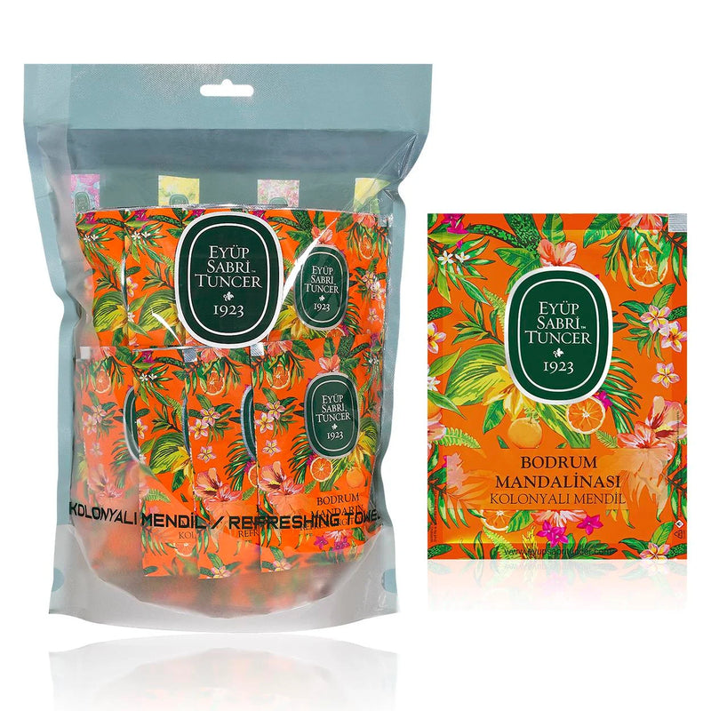 Eyup Sabri Tuncer Bodrum Mandarin refreshing towels 30 large pack - صورة 2