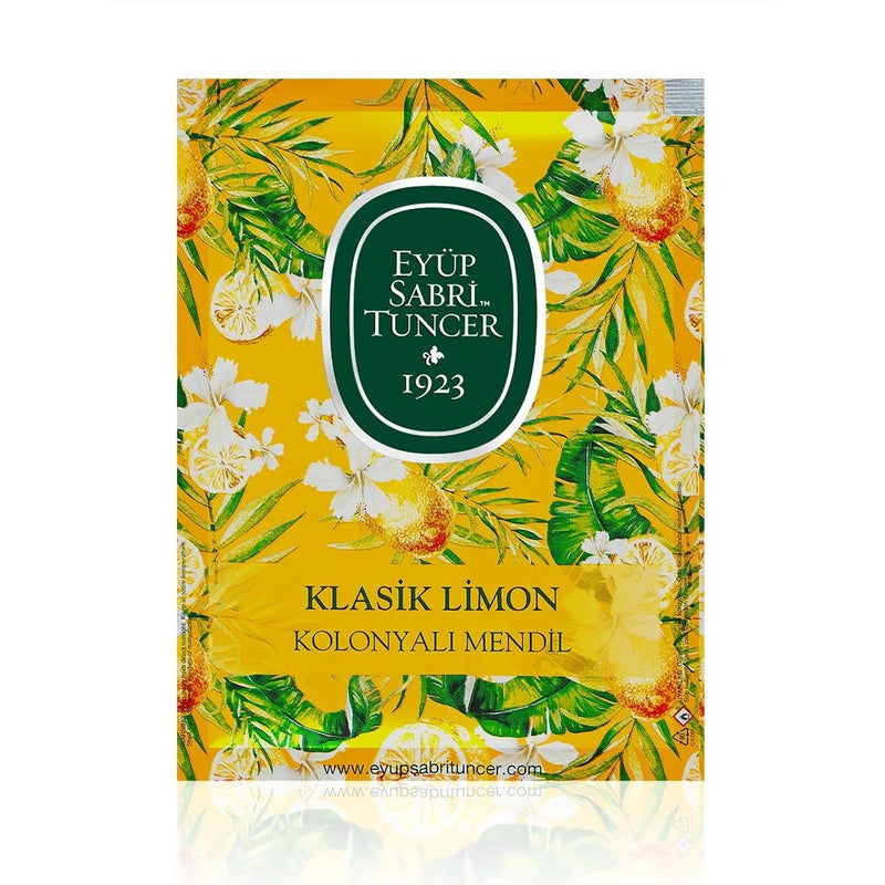 Eyup Sabri Tuncer Classic Lemon refreshing towels 30 large pack - صورة 1