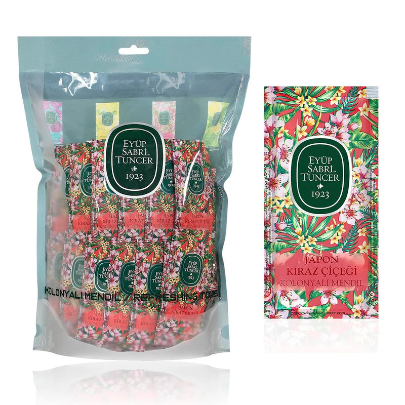 Translation missing: en.Eyup Sabri Tuncer Japanese Cherry Blossom refreshing wipes 150 small pack - Eyup Sabri Tuncer - accessibility.image_number 2