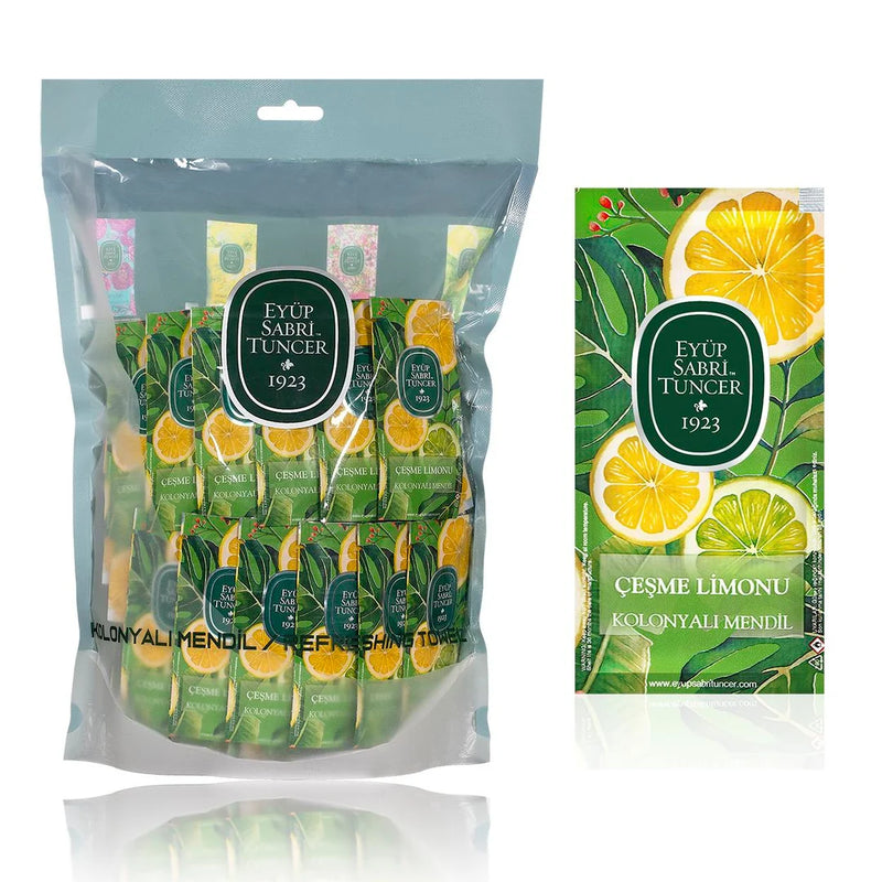 Translation missing: en.Eyup Sabri Tuncer Lemon Fountain refreshing wipes 150 small pack - Eyup Sabri Tuncer - accessibility.image_number 2