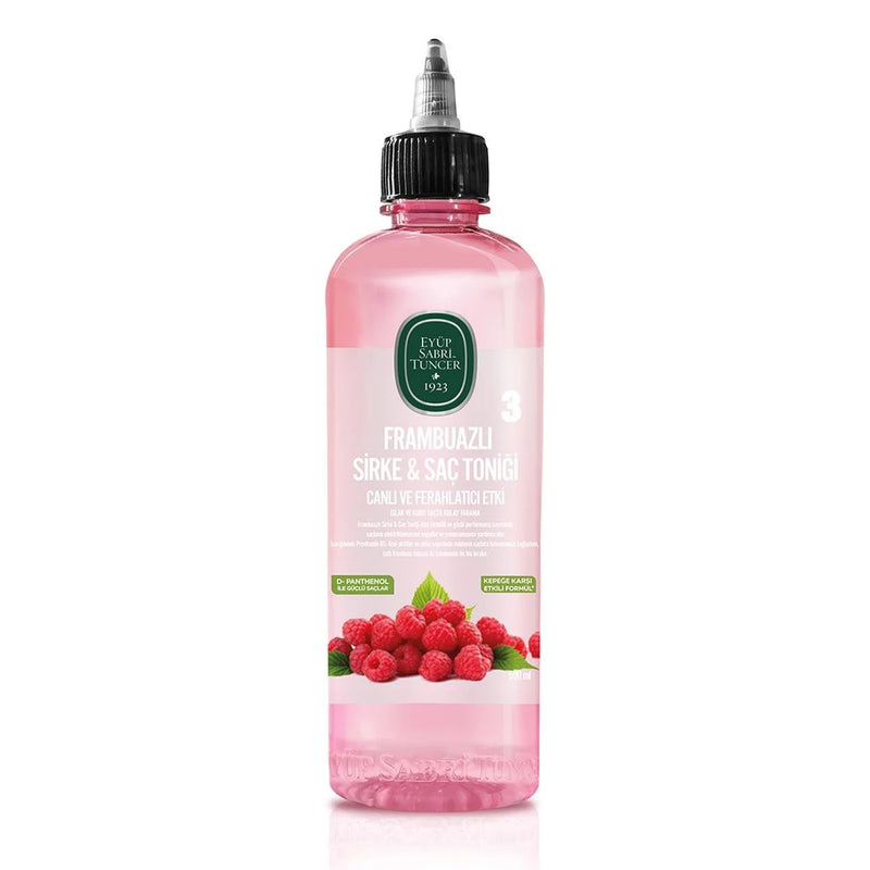 Eyup Sabri Tuncer Raspberry Vinegar Hair Tonic 500 ml bottle - Eyup Sabri Tuncer