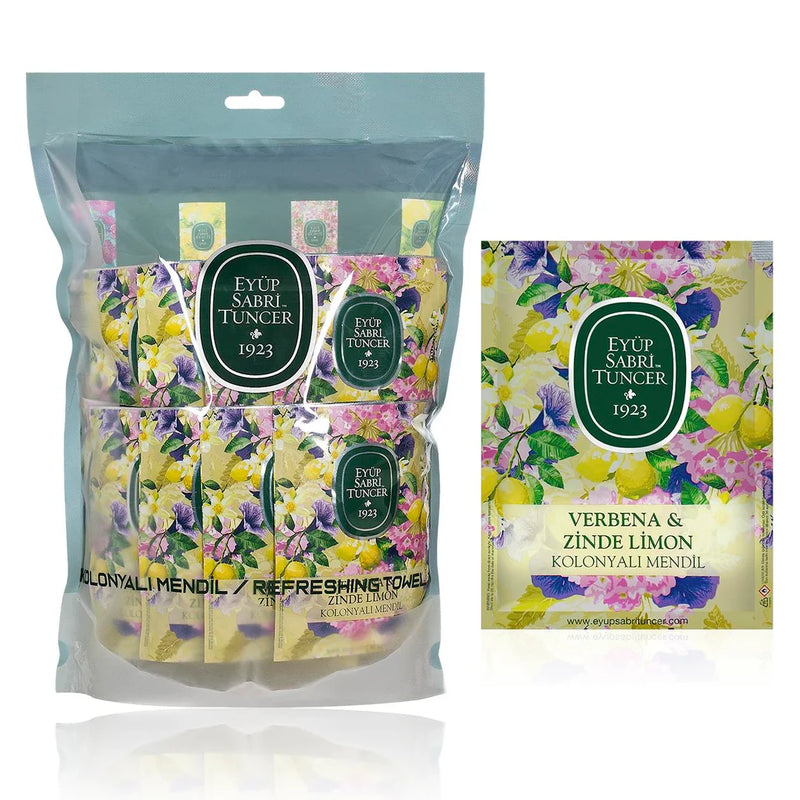 Translation missing: en.Eyup Sabri Tuncer Verbena and Zinde Lemon refreshing towels 30 large pack - Eyup Sabri Tuncer - accessibility.image_number 2