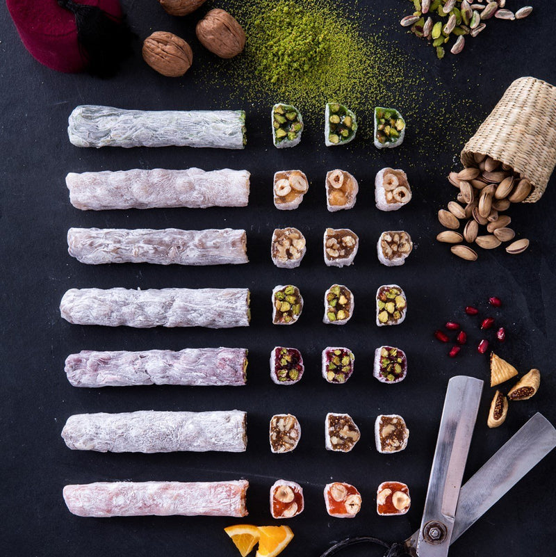 Translation missing: en.H. Mustafa Assorted Turkish Delight 1kg Tin - H. Mustafa - accessibility.image_number 2