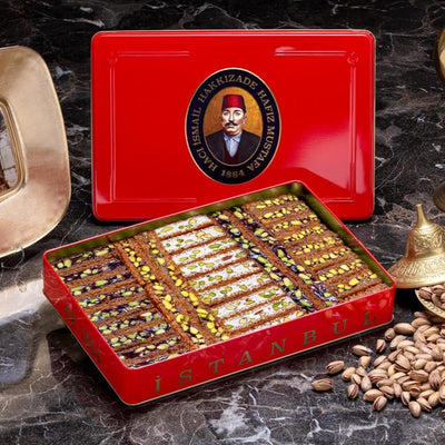 H. Mustafa Mixed Ottoman Palace Kadaif 1kg Tin - H. Mustafa