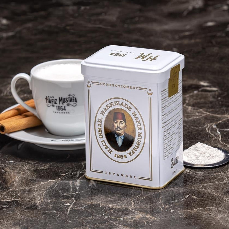 H. Mustafa Traditional Salep Drink 170g Tin - Sets - Image 4