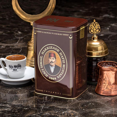 H. Mustafa Turkish Coffee 500g Tin - H. Mustafa
