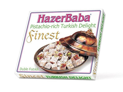 Hazer Baba Turkish Delight with Pistachio available in multiple sizes - Hazer Baba
