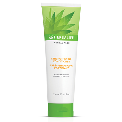 Herbalife Aloe Strengthening Conditioner 250 ml bottle front view - Herbalife