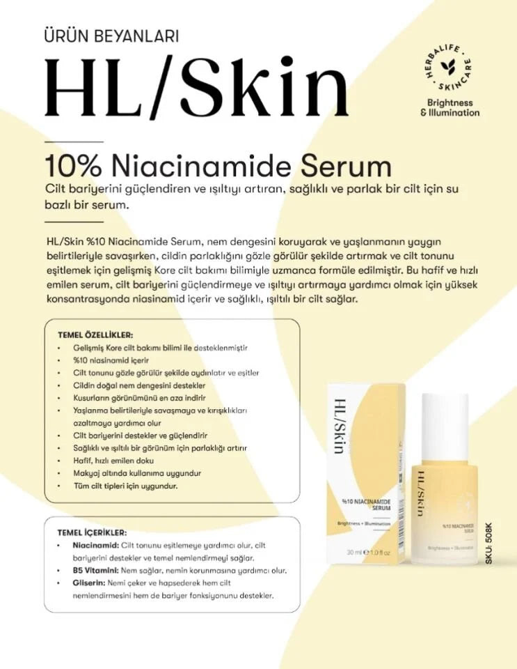 Herbalife HL/Skin 10% Niacinamide Serum 30 ml bottle - Herbalife - Image 2