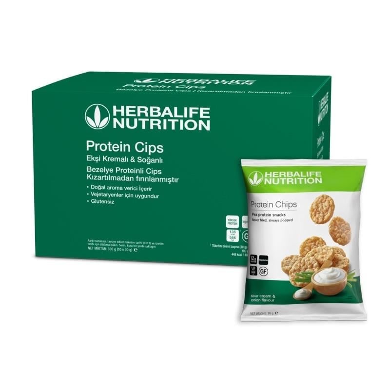 Herbalife Protein Chips Sour Cream & Onion Flavor, 30 g - Herbalife