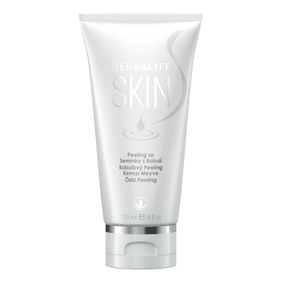 Herbalife Skin Instant Reveal Berry Scrub 120 ml tube front view - Herbalife