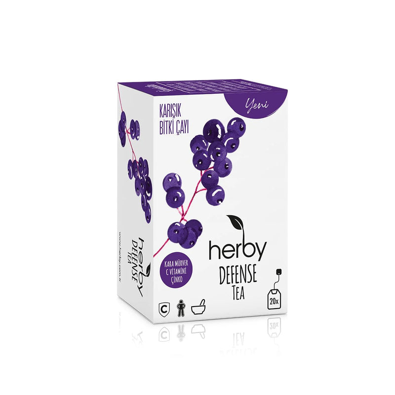 Herby Defense Tea with Elderberry 20 Teabags - Herby