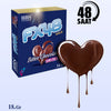 Translation missing: en.HHS FX48 Gold Bitter Heart-Shaped Unisex Chocolate 18g – Premium heart-shaped chocolate for men and women, gift box accessibility.thumbnail 2