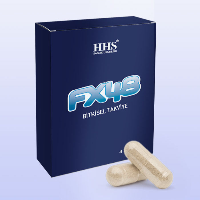 Translation missing: en.HHS FX48 Herbal Supplement Capsule 2-Pack – Herbal capsules for men and women, double pack - HHS - accessibility.image_number 1