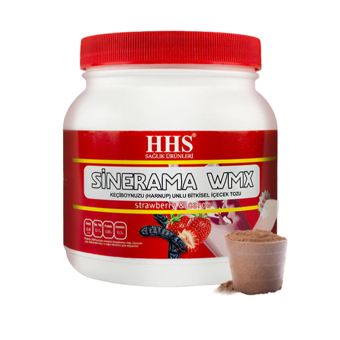 Translation missing: en.HHS Sinerama WMX Carob &amp; Strawberry 500g – Nutritious herbal powder blend for children - HHS - accessibility.image_number 1