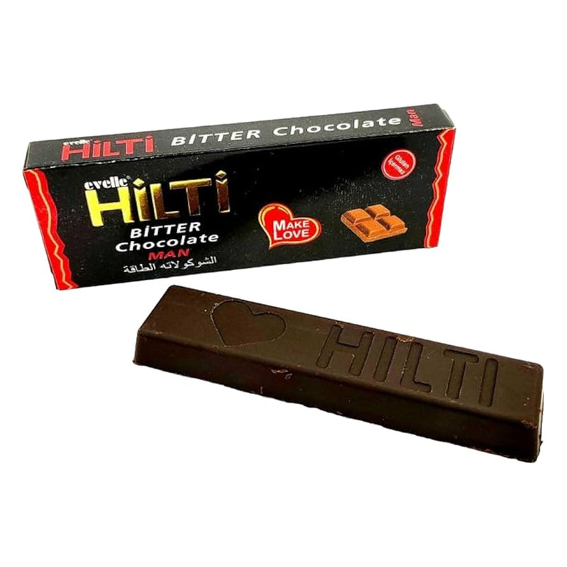 Hilti Gold Performance Chocolate for Men 35g x 12 Pieces – Luxury herbal chocolate individually wrapped for special moments - صورة 3