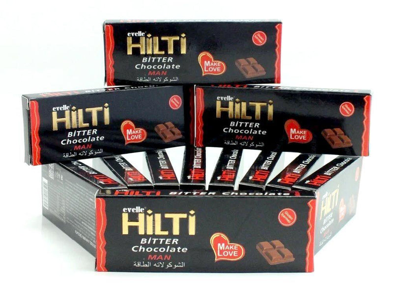 Hilti Gold Performance Chocolate for Men 35g x 12 Pieces – Luxury herbal chocolate individually wrapped for special moments - صورة 2