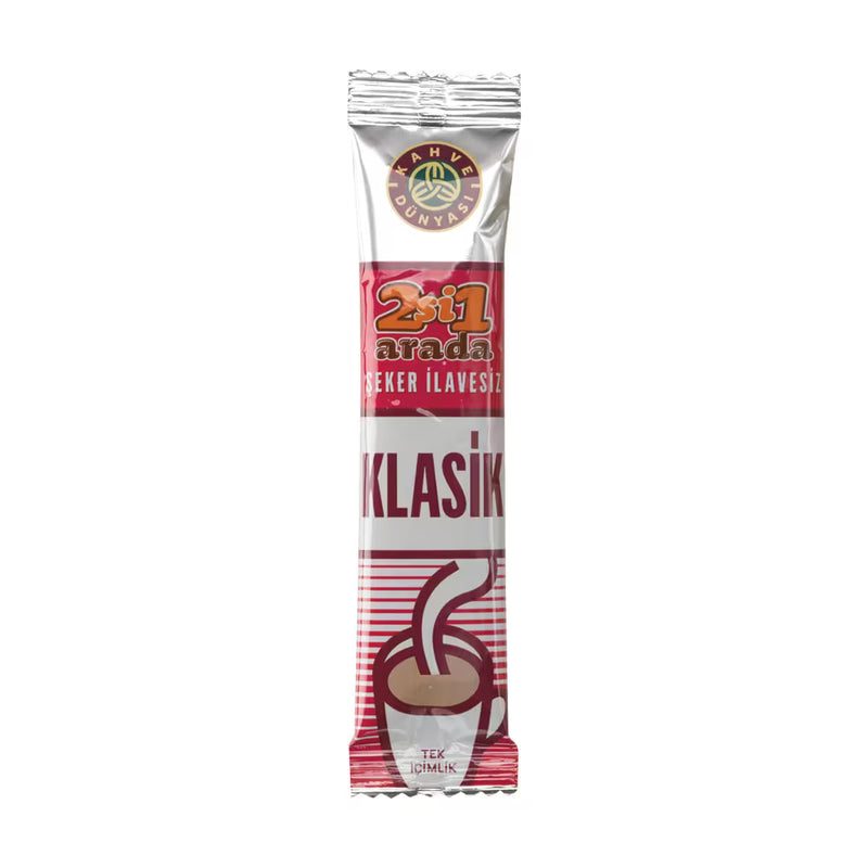 Kahve Dunyasi Classic 2-in-1 Sugar Free Coffee 12g x 40 Pack - صورة 3