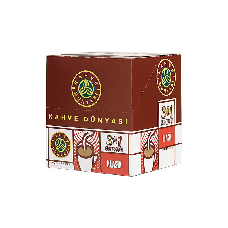 Kahve Dunyasi Classic 3-in-1 Coffee 12g x 40 Pack - Kahve Dunyasi - Image 2