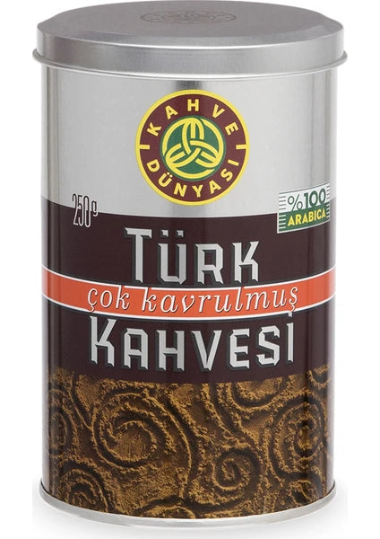 Kahve Dunyasi Dark Roasted Turkish Coffee 250g Packكاهفي دونياسي قهوة تركية محمصة بدرجة غامقة 250 جرام من Kahve Dunyasi | العافية