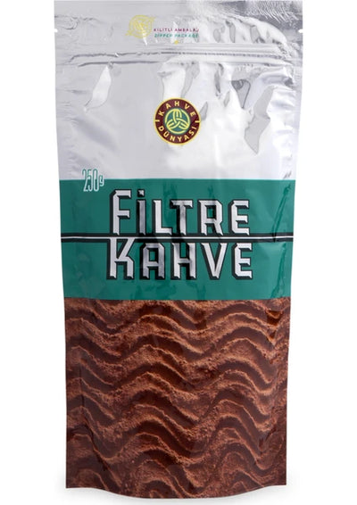 Kahve Dunyasi Filter Coffee 250g Pack - Kahve Dunyasi