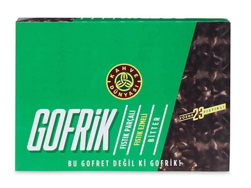 Kahve Dunyasi Gofrik Bitter Chocolate 33g x 24 Pack - صورة 4