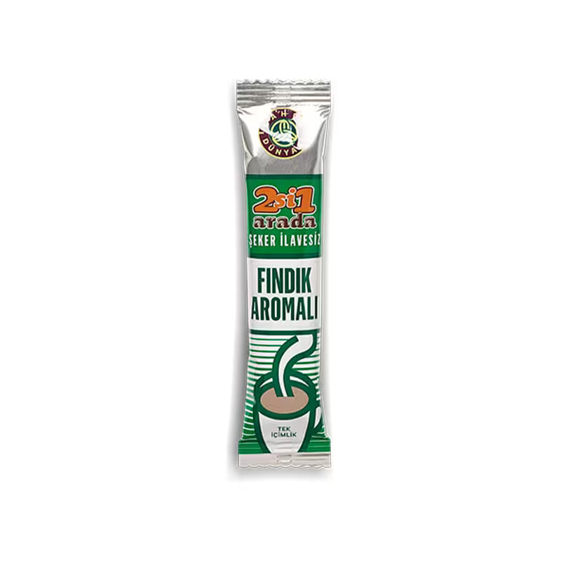 Kahve Dunyasi Hazelnut Flavored 2-in-1 Coffee 12g x 40 Pack - صورة 3