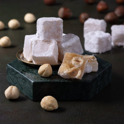 Karakoy Gulluoglu Hazelnut Turkish Delight 500g - Karakoy Gulluoglu