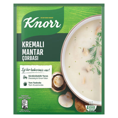 Knorr Creamy Mushroom Instant Soup 63 g pack - Knorr