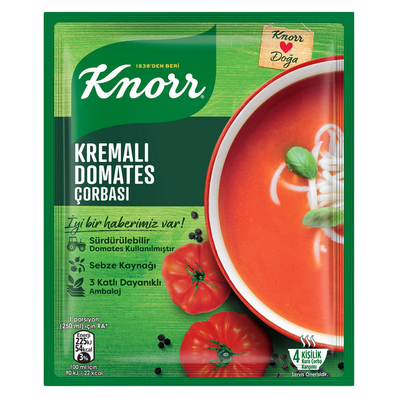 Knorr Creamy Tomato Instant Soup 69 g pack - Knorr