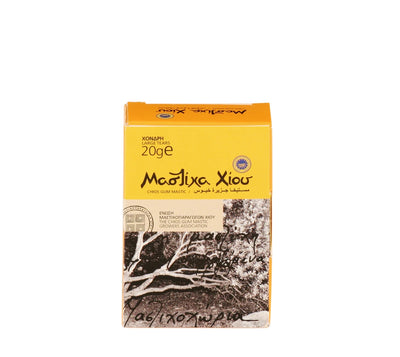 Korakis Marinos natural gum mastic from Chios in 10g and 20g packs