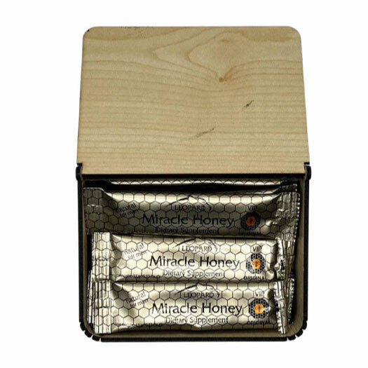 Leopard Miracle Honey 12 Sachets 15g box - Image 3