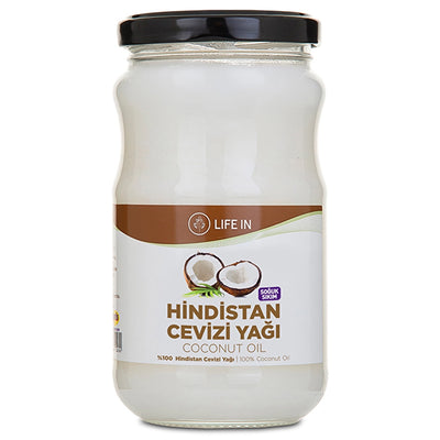 Life In Coconut Oil 330 ml glass jar