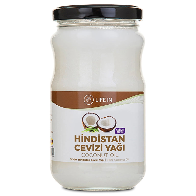 Life In Coconut Oil 330 ml glass jar