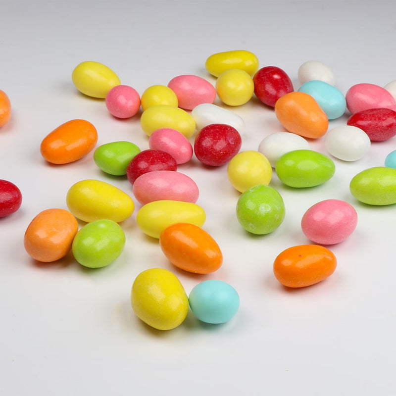 Lokum Atolyesi metallic mix almond chocolate dragee gluten-free vegan 170g metal tin - صورة 2