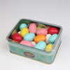 Lokum Atolyesi metallic mix almond chocolate dragee gluten-free vegan 170g metal tin مصغرة 1