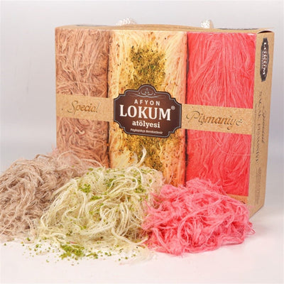 Lokum Atolyesi special Sacak Pismaniye assorted pistachio pomegranate chocolate 500g - Lokum Atolyesi
