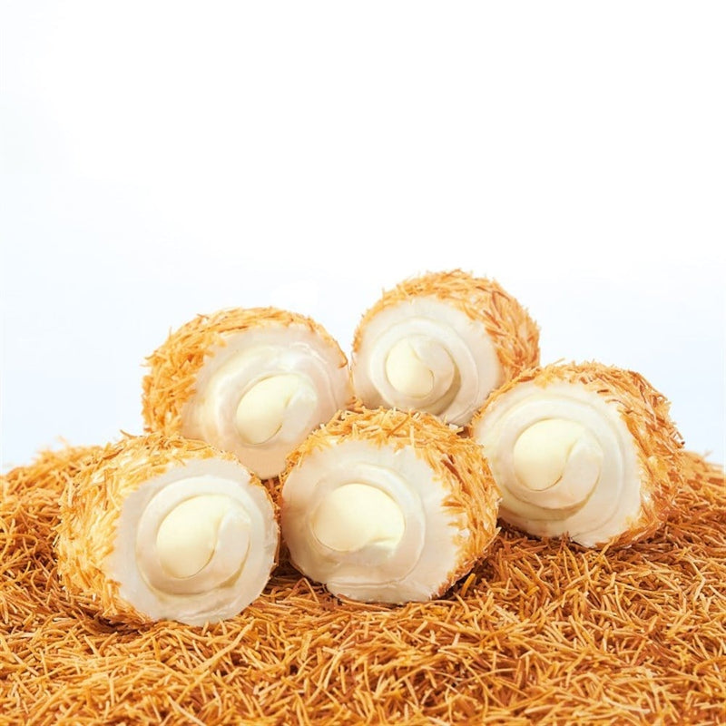 Lokum Atolyesi Sultan cream kadaif Turkish delight 500g - Lokum Atolyesi - Image 1