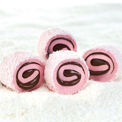 Lokum Atolyesi Sultan strawberry chocolate Turkish delight gluten-free vegan 500g - Lokum Atolyesi