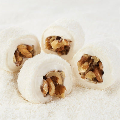 Lokum Atolyesi Sultan walnut roll Turkish delight gluten-free vegan 500g