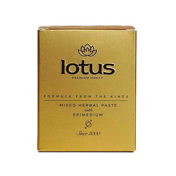 Lotus herbal ginseng honey paste in 240g glass jar - صورة 2