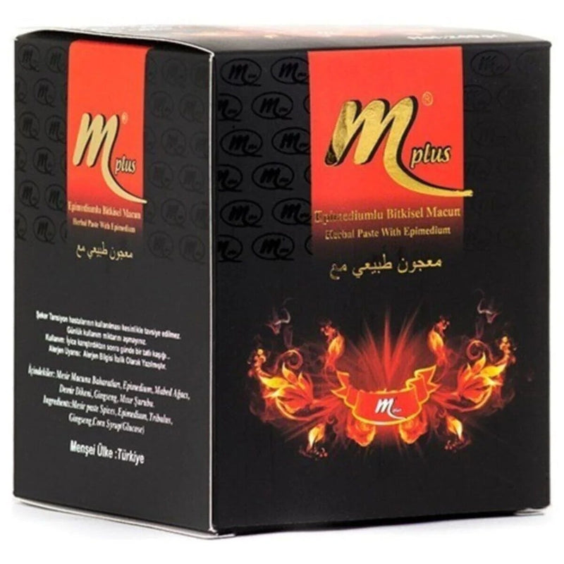 M Plus Herbal Mix Turkish Paste 240g glass jar - صورة 3