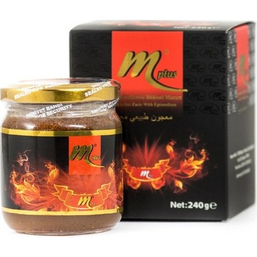 M Plus Herbal Mix Turkish Paste 240g glass jar