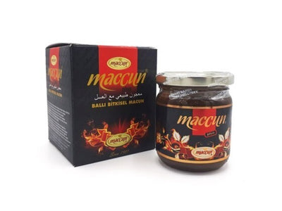 Maccun Plus Natural Paste – 240g glass jar with traditional herbal blend for men’s daily support - Maccun Plus