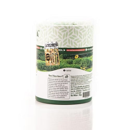 Matcha Premium Japanese Natural Matcha Powder 50g Cylinder Jar - صورة 3
