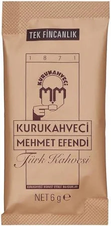 Mehmet Efendi Turkish Coffee 12 Pieces x 6g Pack - صورة 2