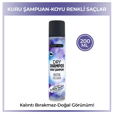 Morfose Dry Shampoo for Dark Hair 200 ml spray can - Morfose